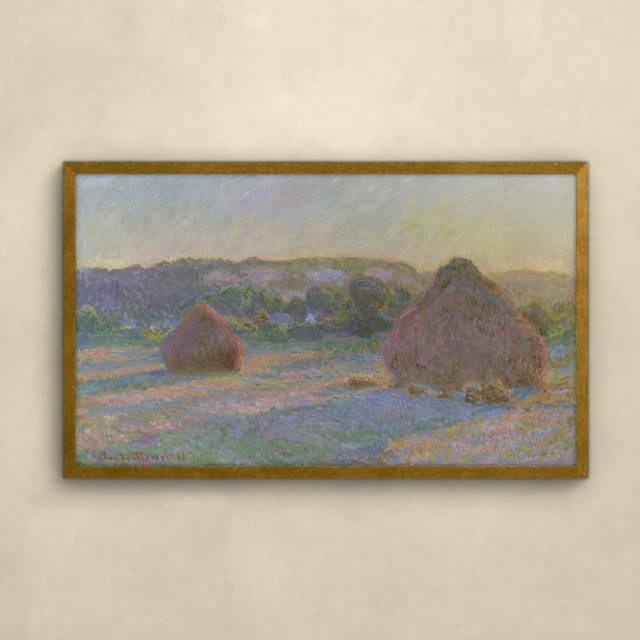 Claude Monet, Heuhaufen (Ende des Sommers)