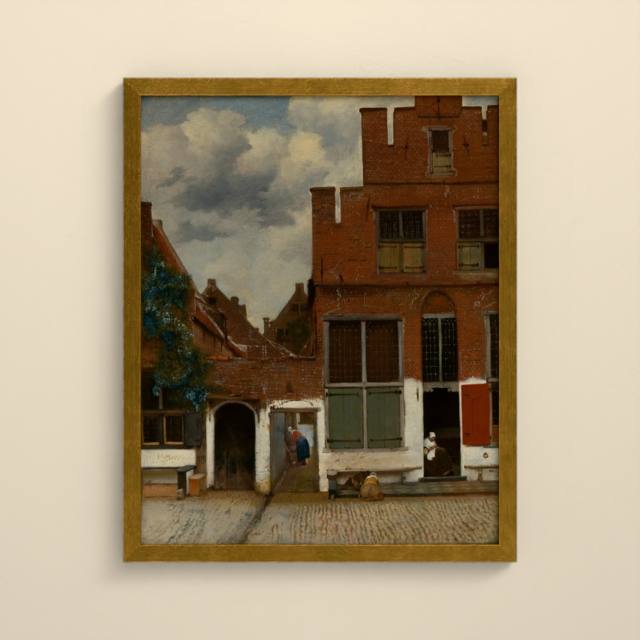 Johannes Vermeer, Das Straßchen