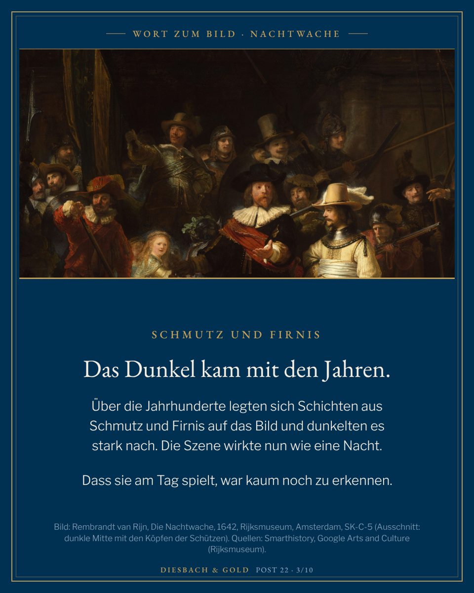 Stark abgedunkelter Ausschnitt: Fahne und Torbogen oben, darunter die Köpfe der Schützen.